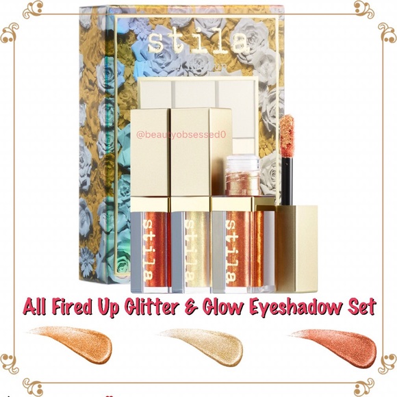 🍁FALL SALE🍁 🆕🔥 All Fired up Glitter & Glow Liquid Eyeshadow Set - Picture 2 of 4